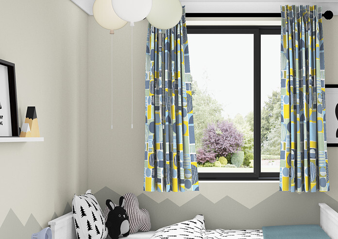 Carrie, Bluebell - Made to Measure Curtains - Image 3